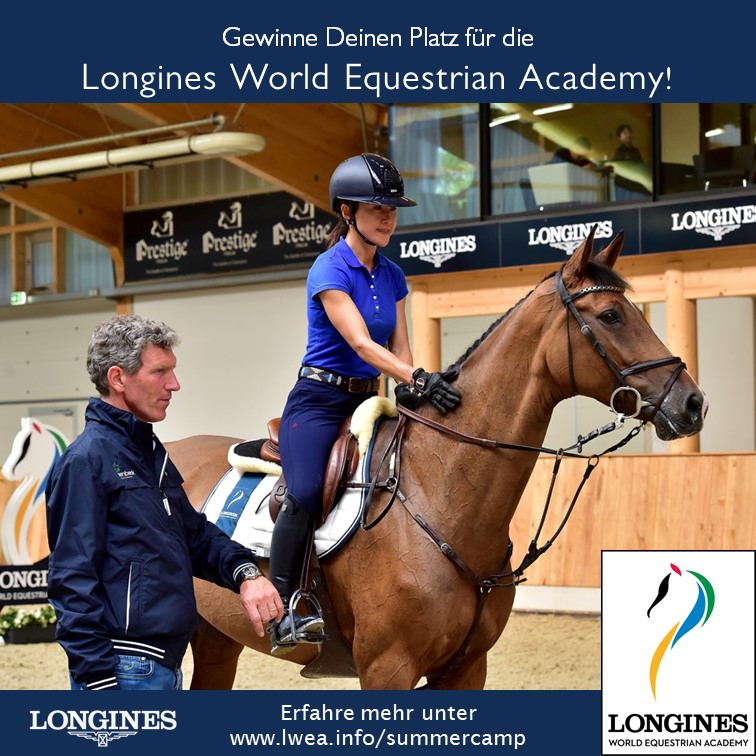 Gewinne Deinen Platz f r die Longines World Equestrian Academy